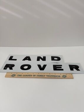 Land Rover Replacement letters for car hood